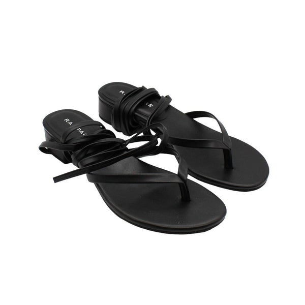 Rampage Black Matt Celia Sandals