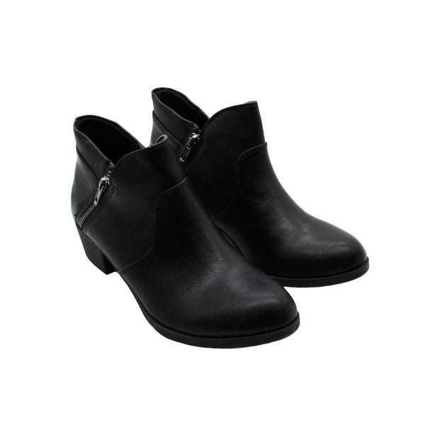 Sun + Stone Abby Double Zip Booties, Created for Macy's Women's Shoes