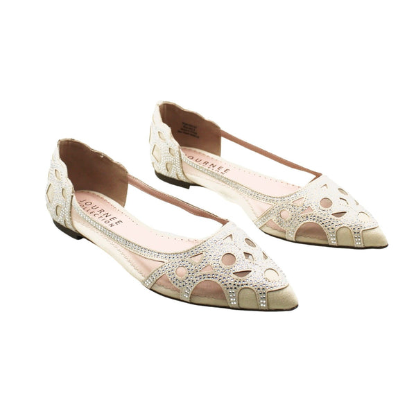 Journee Collection Women's Wide Width Batavia Flat