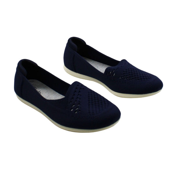 Dark Navy Carly Star Loafer - Women