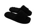 Dinnaa Womens Cozy Faux Fur Slide Slippers