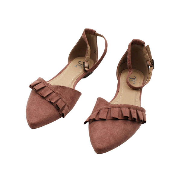 Journee Collection blush Flat