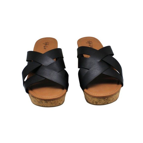 Style & Co Violettee Slide Wedge Sandals | Chic and Comfortable Women's Shoes