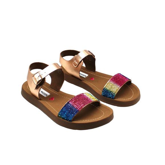 Steve Madden Big Girls Wedge Sandals