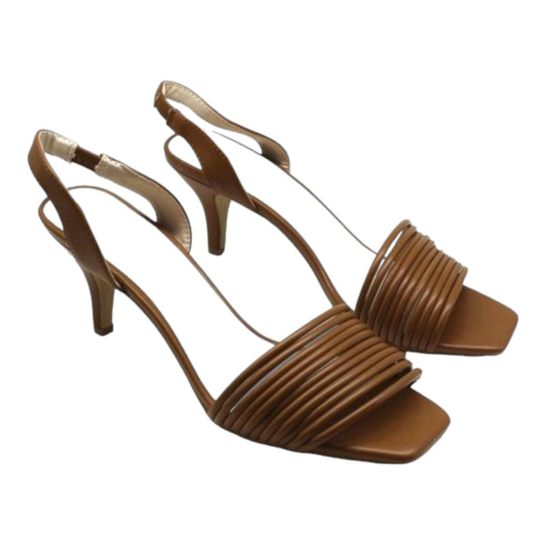 Halston Brown Sandals