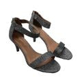 Style & Co Paycee Two-Piece Dress Sandals - Pewter Mesh