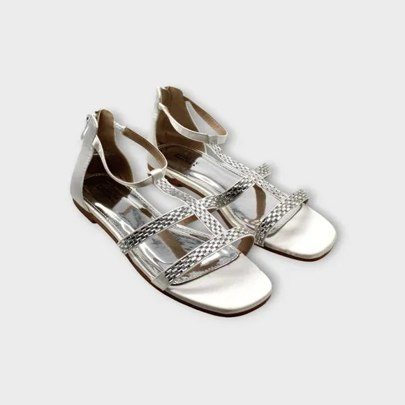 Badgley Mischka Kids Lisa Braided Sandal